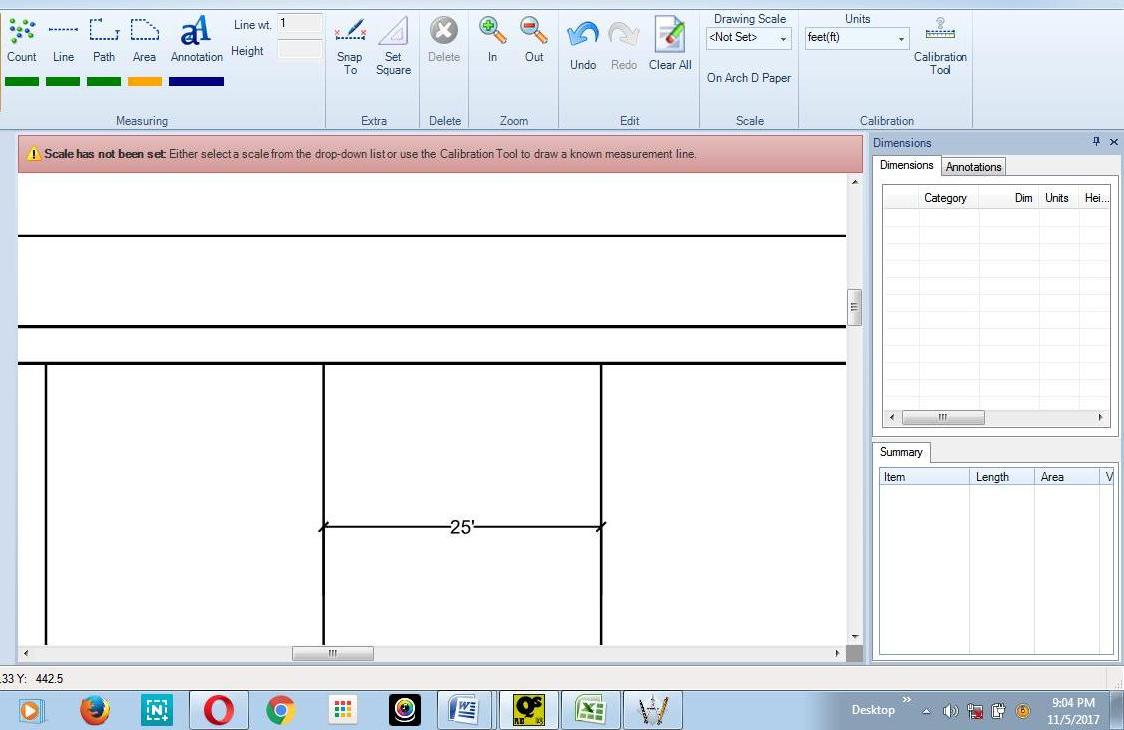 QuickScale PDF Takeoff How to Use the Calibration Tool to Find Exact
