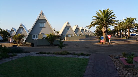 Chalets at Swakopmund Municipal Rest Camp _ Photo by Janine C