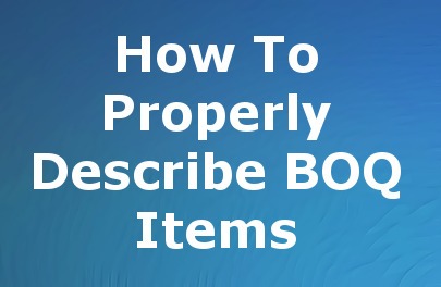 BOQ_Descriptions