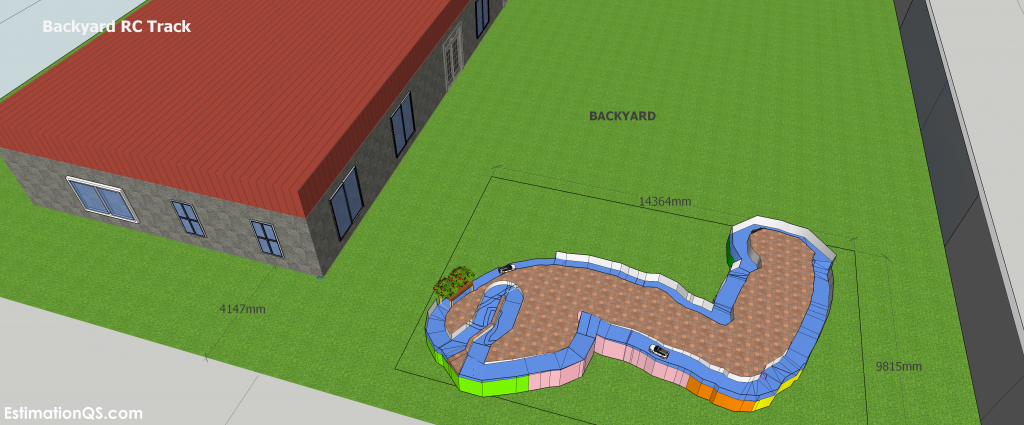 Backyard RC Track_Race Course for Model Cars_20