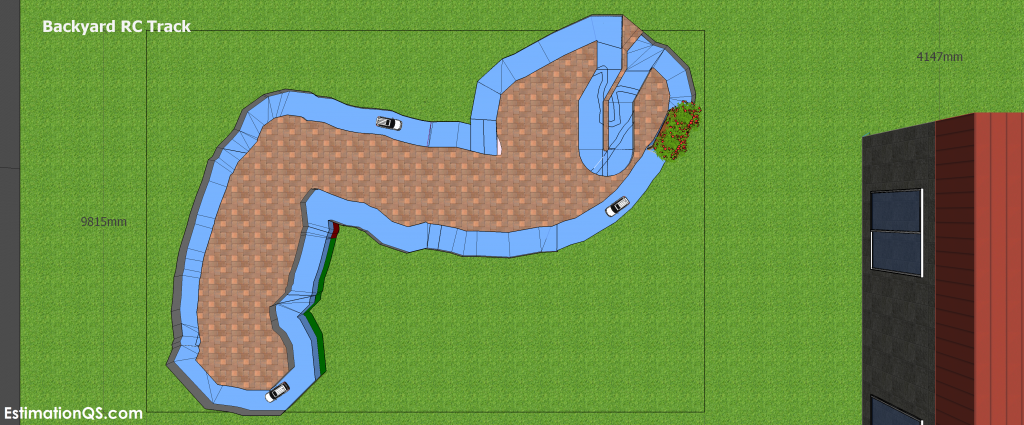 Backyard RC Track_Race Course for Model Cars_24