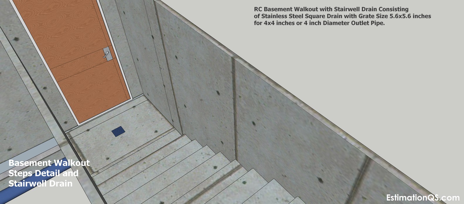 Basement Walkout Steps Detail_8 CUT