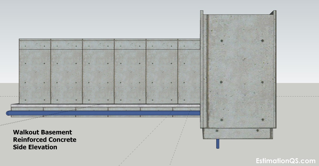 Walkout Basement Side Elevation (2) CUT