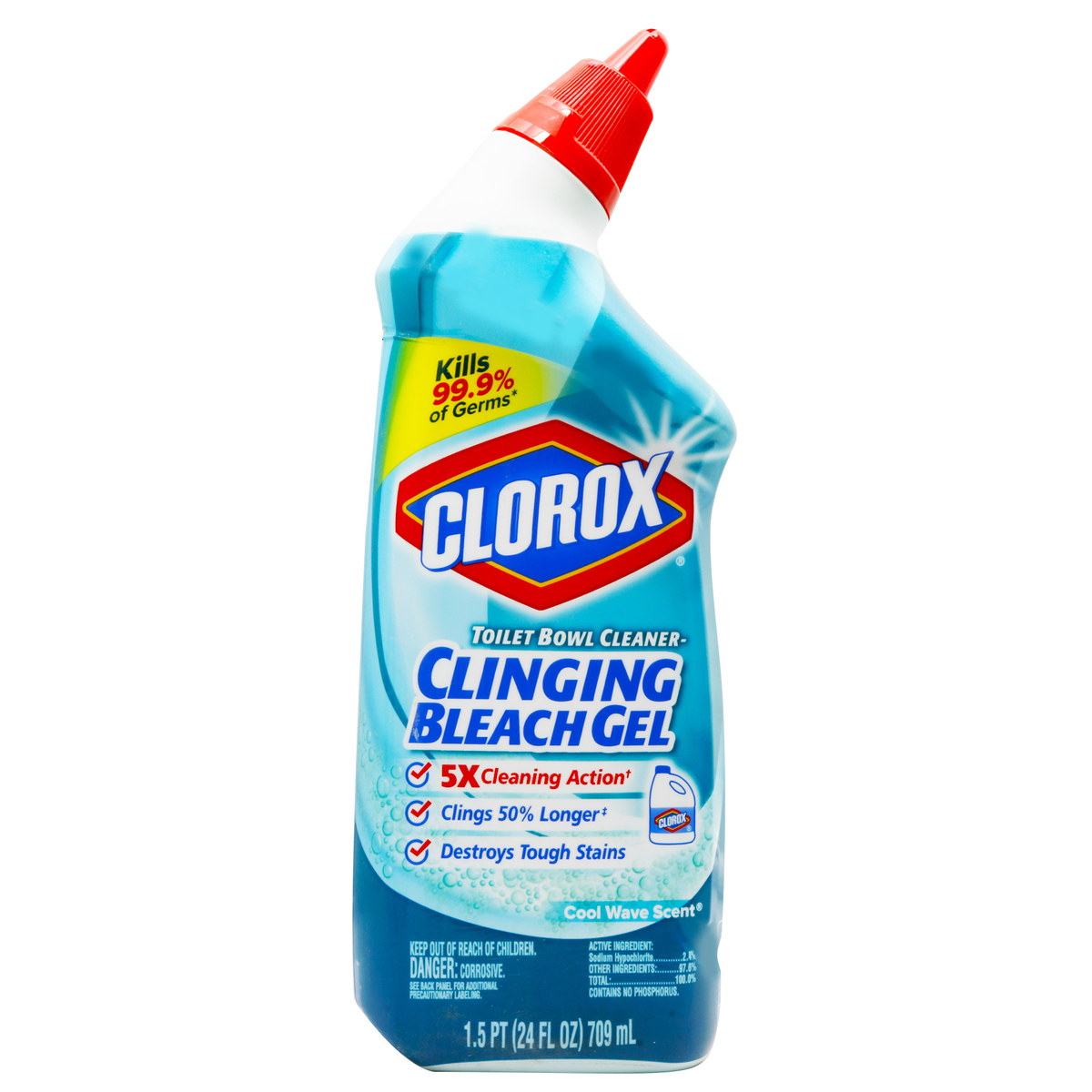 Clinging Beach Gel - Clorox Germ Killer Cleaner