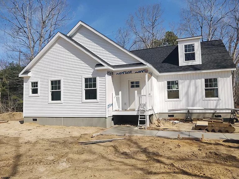  Construction began in 2022 and Nearing Completion. A newly-built 3 Bedroom House with 2 Bathrooms and 2 x Car Parking Spaces - on 1161 Route 50 Woodbine, New Jersey - Price $434,900