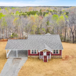 A newly-built 3 Bedroom House with 3 Bathrooms and 2 x Carports, Gross Floor Area 2708 sqft - on 3220 Hales Ford Road, Moneta, Virginia - Price $389,950