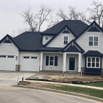 Completed in 2022. Newly-built 4 Bedroom House with 4 Bathrooms and 4 x Attached Garages, Gross Floor Area 3247 sqft - on 953 Pollow Road, Verona, Wisconsin - Price $789,900