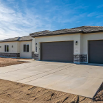 Building Costs Per Square Foot in the City of Phoenix (AZ), USA Phoenix 2927 W Latona Road AZ-85339 - 4 Bed and 3 Baths with 3 x Attached Garages on Gross Floor Area 2,766 sqft - Built in 2022 - Price $699,000 (2)