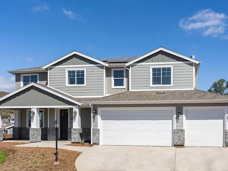 San Diego 10224 Noble Way Santee CA92071 - 5 Bed and 4 Baths with 3 x Attached Garages on Gross Floor Area 2,861 sqft - Built in 2022 - Price $1,220,000