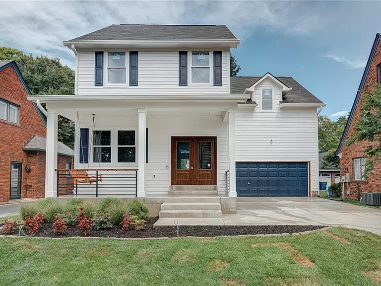 Newly Built Home in Indianapolis - 5425 N Capitol Ave, Indianapolis, IN 46208 - 4 Bed and 4 Baths with 2 Attached Garages on Gross Floor Area 3,600 sqft - Built in 2022 - Price $775,000