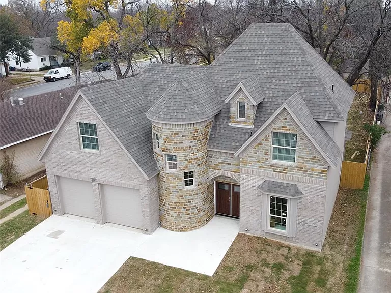 Newly Built Home in Fort Worth - 1305 N Sylvania Avenue, Fort Worth, TX76111 - 4 Bed and 3 Baths with 2 Attached Garages on Gross Floor Area 1,959 sqft - Built in 2021 - Price $469,900
