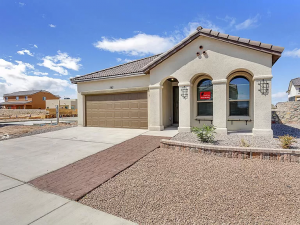 Newly Built House in El Paso 965 Haggerston Street TX-79928 - 4 Bedrooms and 2 Baths on Gross Floor Area 1,344 sqft - Built in 2021 - Price $261,950 (1)
