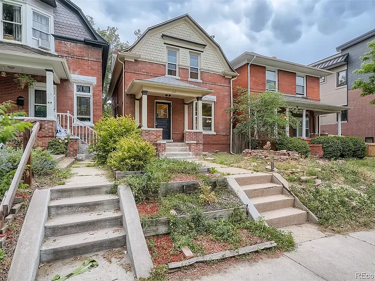 Newly Renovated House in Denver 52S Pearl Street CO-80209 - 3 Bedrooms 3 Baths with 2 Parking Spaces on Gross Floor Area 1,650 sqft - Built in 1900 - Price $625,000