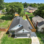 Building Costs Per Square Foot in the City of Tulsa (OK), USA Newly Built House in Tulsa 111 E Young Street OK74106 - 3 Bedrooms and 2 Baths with 2 Attached Garages on Gross Floor Area 1,455 sqft - Built in 2022 - Price $284,000 (15)