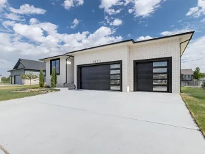 Newly Built House in Wichita 14315 E Laguna CT KS-67230 - 3 Bedrooms and 2 Baths with 3 Attached Garages on Gross Floor Area 1,410 sqft - Built in 2022 - Price $384,571 (4)