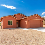 Newly Built House in Tucson 2180 S Triangle X LN AZ85713 – 4 Bedrooms and 2 Baths with 2 Attached Garages on Gross Floor Area 1,780 sqft – Built in 2022 – Price $474,900