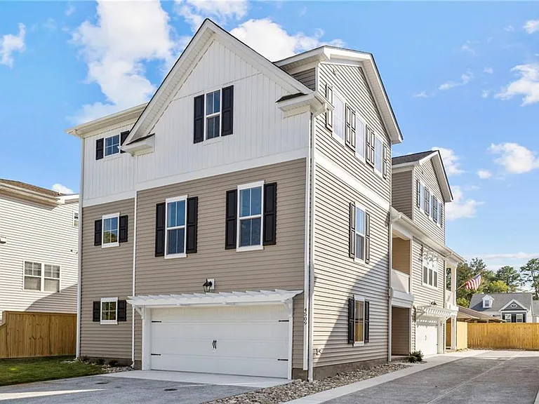 Newly Built House in Virginia Beach 4509 Lee Avenue VA23455 – 3 Bedrooms and 4 Baths with 2 Attached Garages on Gross Floor Area 1,742 sqft – Built in 2022 – Price $649,900