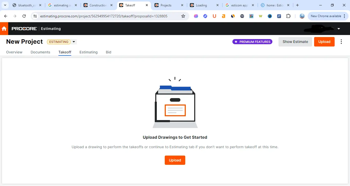4 - Takeoff Upload Drawings