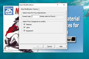 Craftsmen National Estimator_Starting the Program