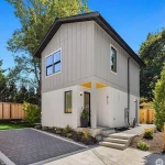 Newly Built 2 Bedroom House for Sale on 813 18th Avenue W Kirkland WA-98033 - Gross Floor Area 1300 sqft - $1350000 USD