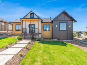 Newly Built 3 Bedroom House for Sale on 1081 SE Balsamroot Lane Madras OR-97741_Gross Floor Area 1539 sqft - Price $470,000 USD