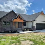 Cost of Building a House in Kentucky USA 2025 Newly Built 4 Bedroom House for Sale on 1360 Eagle Lane Mayfield KY-42066 - Gross Floor Area 1700 sqft - $336,000 USD