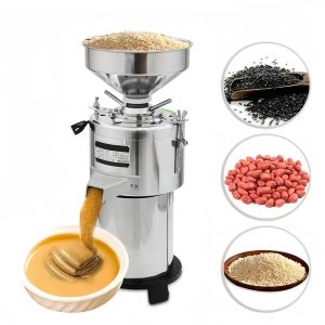 15KgH Peanut Butter Maker 1100W Electric Commercial Walnuts Nuts Stuff Grinding Miller Home Almond Sesame Pulping Machine
