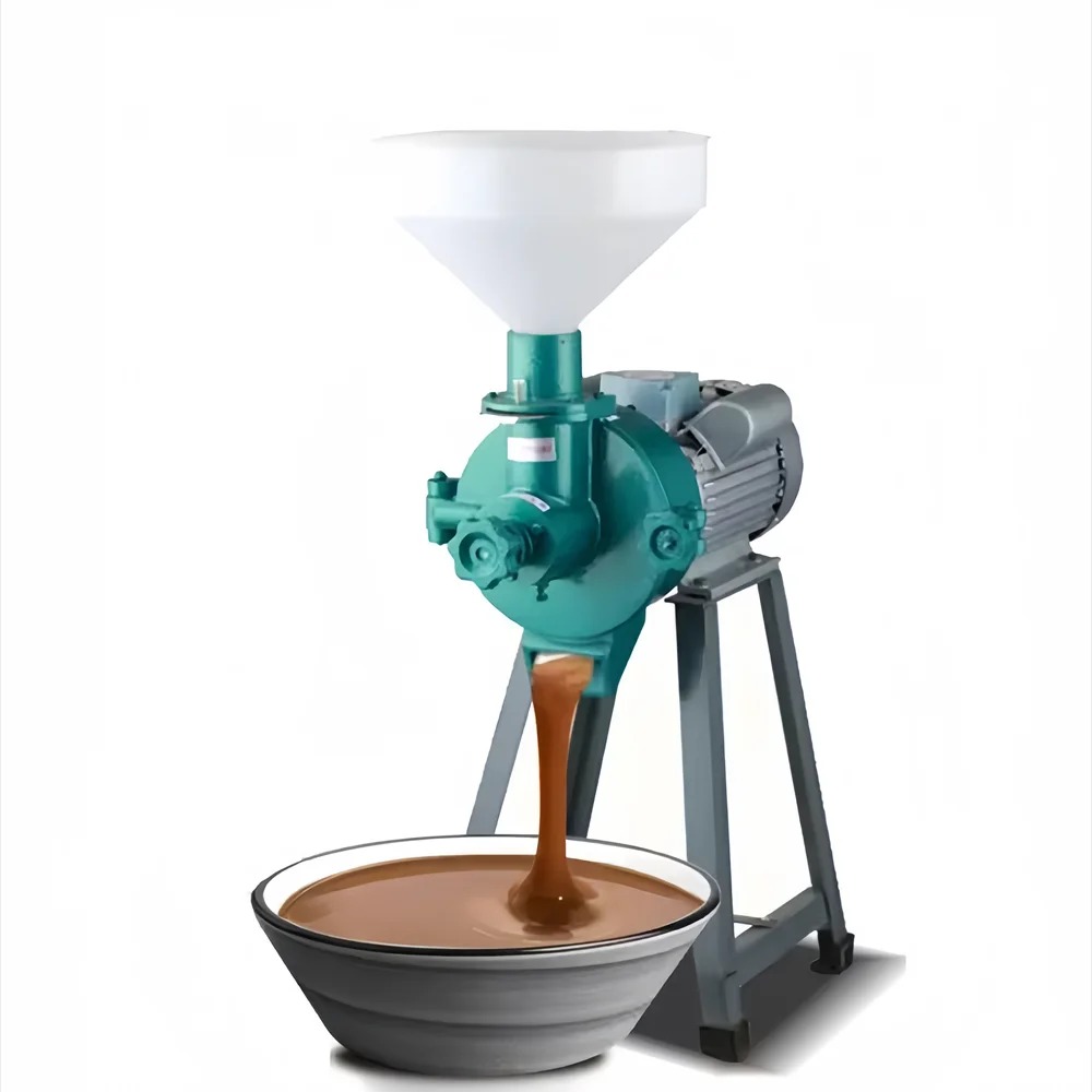 Electric Peanut Butter Maker Walnuts Sesame Colloid Mill Making Pulping Machine Almond Nuts Grinder