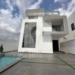 Building Costs Per Square Metre in Ghana - Houses, Townhouses, Apartments Newly Built 4-Bedroom House for Sale, Contemporary Modern Architectural Style with 5 Bathrooms, Swimming Pool and Boundary Wall in Ashaley Botwe, Greater Accra Region, Ghana - Price $GH₵ 4,725,000