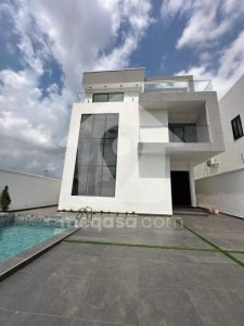 Newly Built 4-Bedroom House for Sale, Contemporary Modern Architectural Style with 5 Bathrooms, Swimming Pool and Boundary Wall in Ashaley Botwe, Greater Accra Region, Ghana - Price $GH₵ 4,725,000