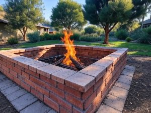 Outdoor Rectangular Firepit (2)