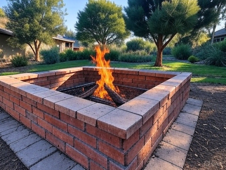 Outdoor Rectangular Firepit (2)