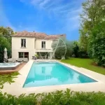 Building Costs per Square Metre in France - Houses 4 Bedroom House with 2 Bathrooms for Sale in Le Plateau, Louveciennes on GFA 250m2 - Price €1,895,000