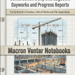 Construction Daily Site Logbook Dayworks and Progress Reports_Amazon